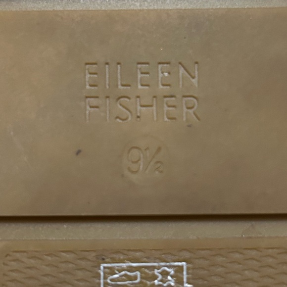 Eileen Fisher Black Suede Espadrille Slide Sandals - Picture 5 of 6